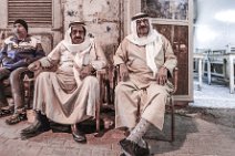 two Manamah - Bahraini men in traditional dresses - Manamah - Bahrain 01 two Manamah - Bahraini men in traditional dresses - Manamah - Bahrain