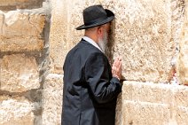 Praying men at the Western Wall - Jerusalem - Israel 40 Praying men at the Western Wall - Jerusalem - Israel 40