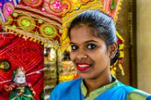 Indian lady with red lips - Chennai - India 02 Indian lady with red lips - Chennai - India 02.JPG