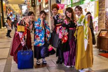 Five japanese girls in Geisha style - Osaka - Japan 01 Five japanese girls in Geisha style - Osaka - Japan 01