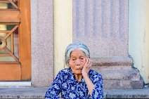 Old lady sittung and resting on stairs - Qingdao - China 03 Old lady sittung and resting on stairs - Qingdao - China 03.JPG