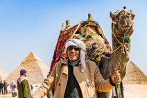 Chief Camel guide and his Camel - Pyramids of Giza - Cairo - Egypt 02 Chief Camel guide and his Camel - Pyramids of Giza - Cairo - Egypt 02