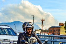 Two men and a dog on a scooter - Bogota - Colombia Two men and a dog on a scooter - Bogota - Colombia.jpg