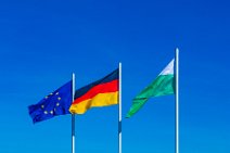 Flags of Europe and Germany and Saxony Flags of Europe and Germany and Saxony.jpg