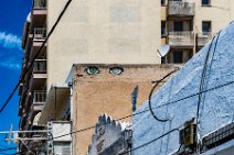Graffiti - Eyes on a wall - Tel Aviv - Israel 1 Graffiti - Eyes on a wall - Tel Aviv - Israel 1