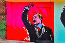 Political wall painting in Bogota - Colombia 2 Political wall painting in Bogota - Colombia 2.jpg