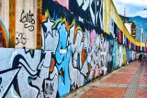 Wall with Graffiti - Bogota - Colombia 03 Wall with Graffiti - Bogota - Colombia 03.jpg