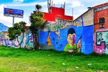 Wall with Graffiti - Bogota - Colombia 04 Wall with Graffiti - Bogota - Colombia 04.jpg