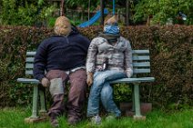 Dummies on a bench - Thumby - Germany Dummies on a bench - Thumby - Germany