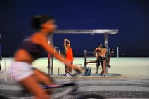 20120216_000352_Copacabana_at_night_RdJ Copacabana Beach at night, Rio de Janeiro, Brasil