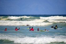 SURF SCHOOL AT SURFERS CORNER - MUIZENBERG - SOUTH AFRICA SURF SCHOOL AT SURFERS CORNER - MUIZENBERG - SOUTH AFRICA