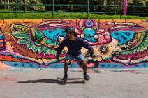 SKATER IN GRAFFITI RAMP - LA CANDELARIA - BOGOTA - COLOMBIA 004 SKATER IN GRAFFITI RAMP - LA CANDELARIA - BOGOTA - COLUMBIA 004