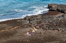 Yoga group on black lava rock - Stromboli - Italy 2 Yoga group on black lava rock - Stromboli - Italy 2.jpg