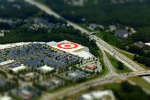 TILT SHIFT - TARGET SUPERMARKET NEAR ATLANTA - USA_Snapseed GEO ART - TARGET SUPERMARKET NEAR ATLANTA - USA