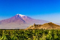 View to Khor Virap Monastery with Ararat Mountain in the back - Armenia 03 View to Khor Virap Monastery with Ararat Mountain in the back - Armenia 03.jpg