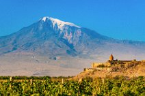 View to Khor Virap Monastery with Ararat Mountain in the back - Armenia 06 View to Khor Virap Monastery with Ararat Mountain in the back - Armenia 06.jpg