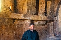 Priest with francincense Inside chapel of Noravank Monastery - Armenia 02 Priest with francincense Inside chapel of Noravank Monastery - Armenia 02.jpg