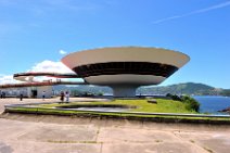 20120215_160033_NITEROI_MAC NITEROI: Museum of contemporary arts (MAC - Museu de Arte Contemporanea) by Oscar Niemeyer