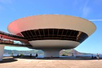 20120215_160209_NITEROI_MAC NITEROI: Museum of contemporary arts (MAC - Museu de Arte Contemporanea) by Oscar Niemeyer