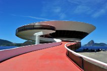 20120215_161401_NITEROI_MAC NITEROI: Museum of contemporary arts (MAC - Museu de Arte Contemporanea) by Oscar Niemeyer