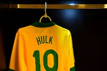 HULK 19 Shirt in Maracana Stadium dressing room - Rio de Janeiro - Brazil HULK 19 Shirt in Maracana Stadium dressing room - Rio de Janeiro - Brazil