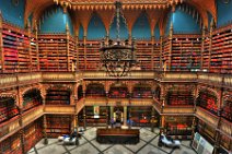 20120216_142859_HDR_RIO_DJ_Real_Portuguese_Library HDR photo: inside REAL PORTUGUESE LIBRARY, Rio de Janeiro (Real Gabinete Portugues Leitura)