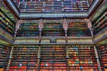 20120216_145418_HDR_RIO_DJ_Real_Portuguese_Library HDR photo: inside REAL PORTUGUESE LIBRARY, Rio de Janeiro (Real Gabinete Portugues Leitura)