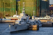 Old military vessels in Qingdao Navy museum - China 04 Old military vessels in Qingdao Navy museum - China 04.JPG