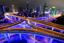 20131005_124715_NINE_DRAGON_PILLAR_INTERSECTION_SHANGHAI_by_night