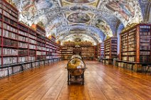 HDR - Library of Strahov Monastery - Theological Hall - Czech Republic 01 HDR - Library of Strahov Monastery - Theological Hall - Czech Republic 01