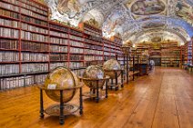 HDR - Library of Strahov Monastery - Theological Hall - Czech Republic 03 HDR - Library of Strahov Monastery - Theological Hall - Czech Republic 03