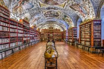 HDR - Library of Strahov Monastery - Theological Hall - Czech Republic 04 HDR - Library of Strahov Monastery - Theological Hall - Czech Republic 04