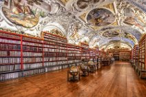 HDR - Library of Strahov Monastery - Theological Hall - Czech Republic 06 HDR - Library of Strahov Monastery - Theological Hall - Czech Republic 06