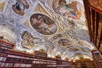 HDR - Library of Strahov Monastery - Theological Hall - Czech Republic 08 HDR - Library of Strahov Monastery - Theological Hall - Czech Republic 08