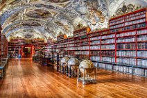 HDR - Library of Strahov Monastery - Theological Hall - Czech Republic 14 HDR - Library of Strahov Monastery - Theological Hall - Czech Republic 14