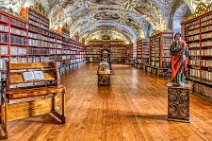 HDR - Library of Strahov Monastery - Theological Hall - Czech Republic 15 HDR - Library of Strahov Monastery - Theological Hall - Czech Republic 15