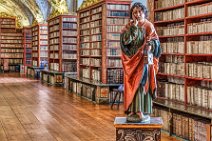 HDR - Library of Strahov Monastery - Theological Hall - Czech Republic 17 HDR - Library of Strahov Monastery - Theological Hall - Czech Republic 17