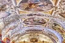 HDR - Library of Strahov Monastery - Theological Hall - Czech Republic 18 HDR - Library of Strahov Monastery - Theological Hall - Czech Republic 18