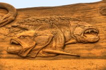 HDR - DINO SAND SCULPTURES - SONDERVIG - RINGKOBING - DENMARK 11 HDR - DINO SAND SCULPTURES - SONDERVIG - RINGKOBING - DENMARK 11