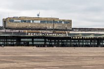 HDR - APRON VIEW OF TEMPELHOF AIRPORT TERMINAL - BERLIN - GERMANY 02 HDR - APRON VIEW OF TEMPELHOF AIRPORT TERMINAL - BERLIN - GERMANY 02