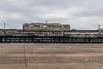 HDR - APRON VIEW OF TEMPELHOF AIRPORT TERMINAL - BERLIN - GERMANY 03 HDR - APRON VIEW OF TEMPELHOF AIRPORT TERMINAL - BERLIN - GERMANY 03