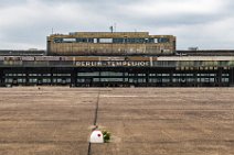 HDR - APRON VIEW OF TEMPELHOF AIRPORT TERMINAL - BERLIN - GERMANY 05 HDR - APRON VIEW OF TEMPELHOF AIRPORT TERMINAL - BERLIN - GERMANY 05