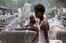 20120310_072604_South_Kolkata_Dhobi_Ghat Calcutta, India: South Kolkata Dhobi Ghat (washing place)