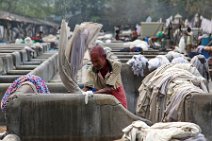 20120310_072607_South_Kolkata_Dhobi_Ghat Calcutta, India: South Kolkata Dhobi Ghat (washing place)