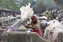 20120310_072634_South_Kolkata_Dhobi_Ghat Calcutta, India: South Kolkata Dhobi Ghat (washing place)