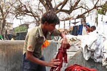 20120310_073315_South_Kolkata_Dhobi_Ghat Calcutta, India: South Kolkata Dhobi Ghat (washing place)