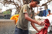 20120310_073318_South_Kolkata_Dhobi_Ghat Calcutta, India: South Kolkata Dhobi Ghat (washing place)