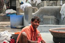 20120310_073520_South_Kolkata_Dhobi_Ghat Calcutta, India: South Kolkata Dhobi Ghat (washing place)