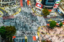 HDR - crowded Shibuya Crossing seen from above - Toyko - Japan 03 HDR - crowded Shibuya Crossing seen from above - Toyko - Japan 03.jpg