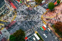 HDR - crowded Shibuya Crossing seen from above - Toyko - Japan 05 HDR - crowded Shibuya Crossing seen from above - Toyko - Japan 05.jpg